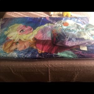 Frozen sleeping bag